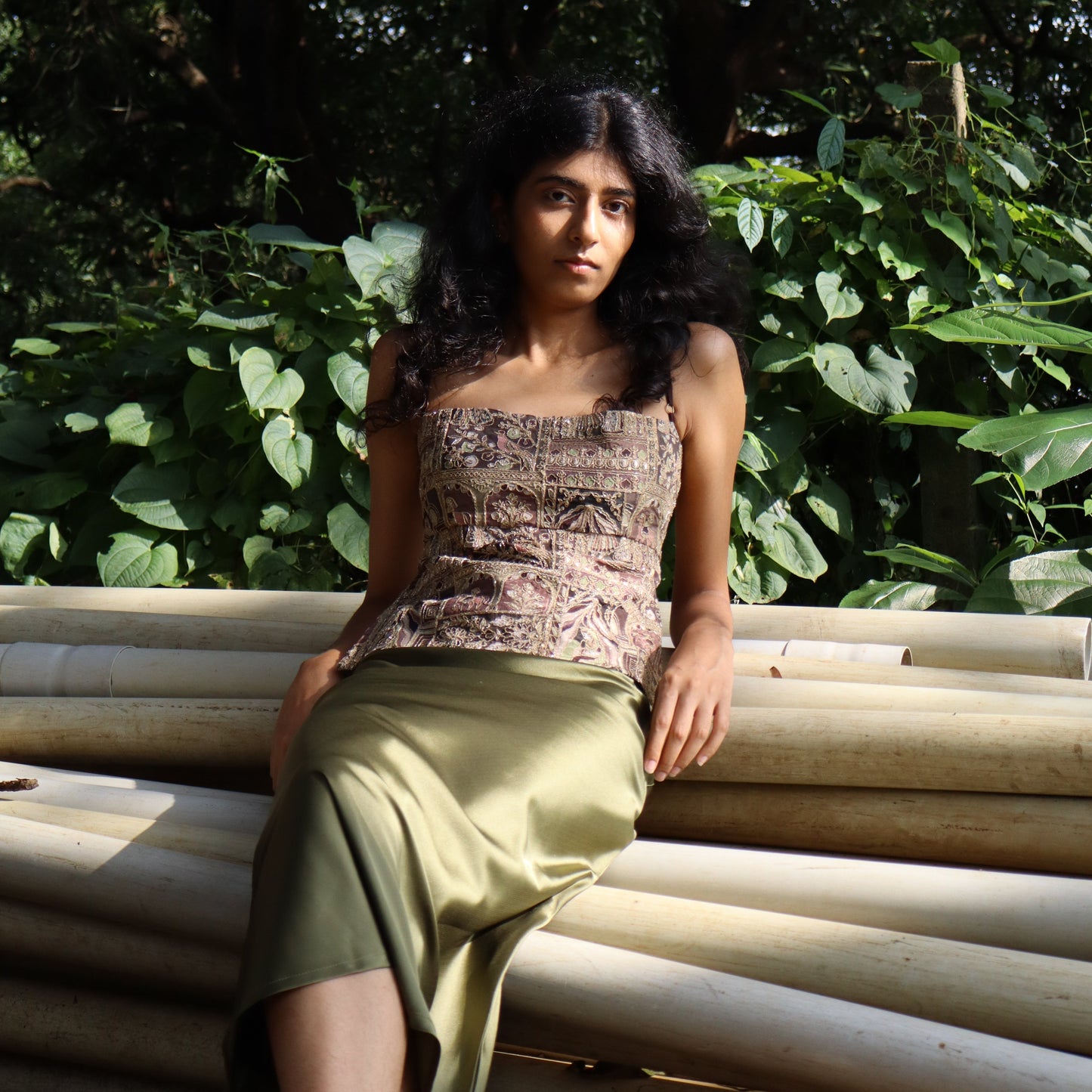 Itihasa Backless Top