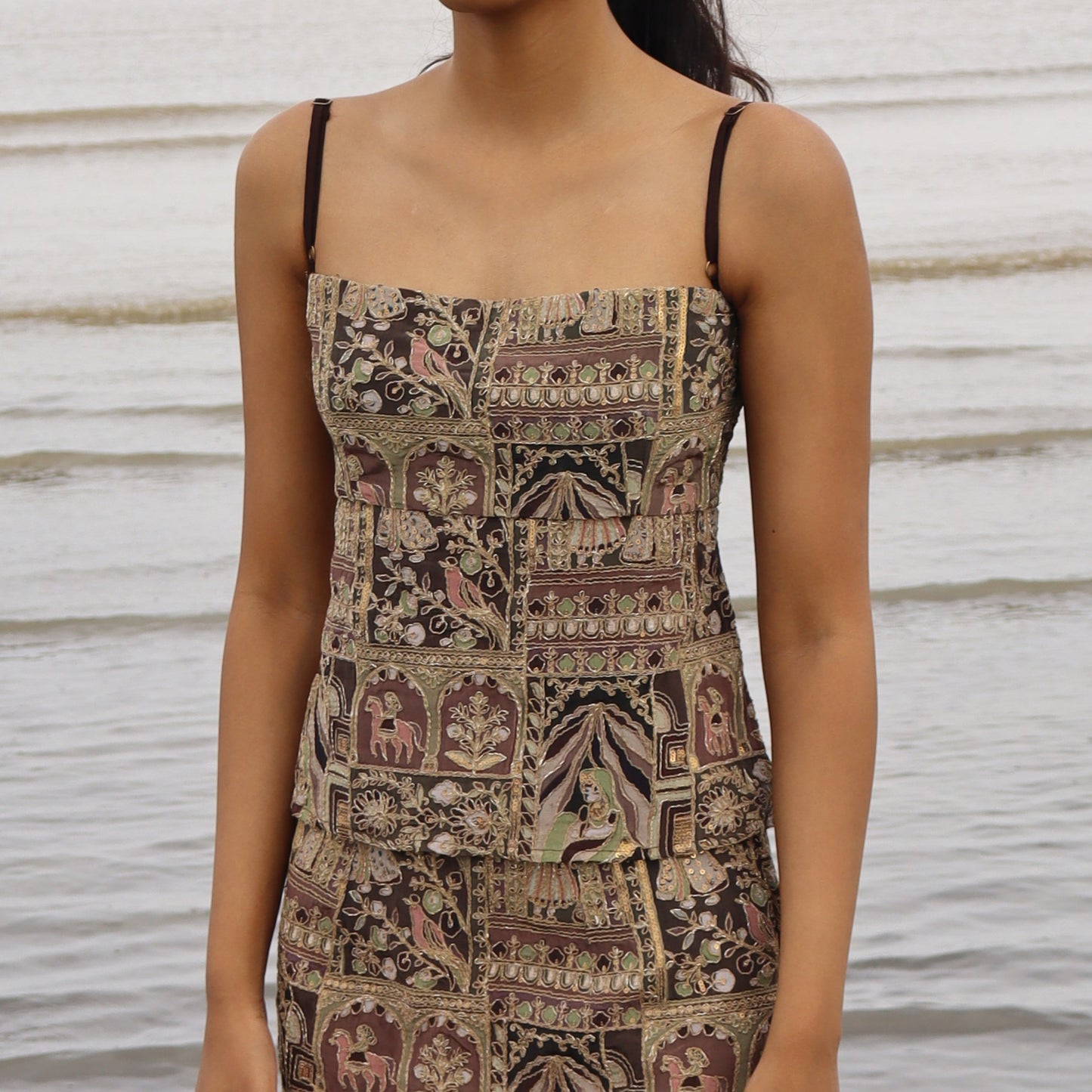 Itihasa Backless Top