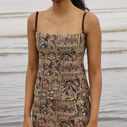 Itihasa Backless Top