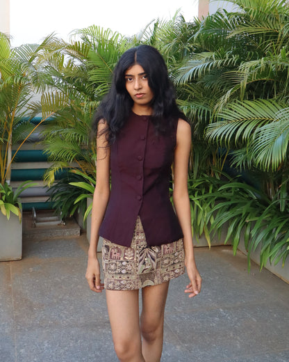 Kavach Long Waist Coat