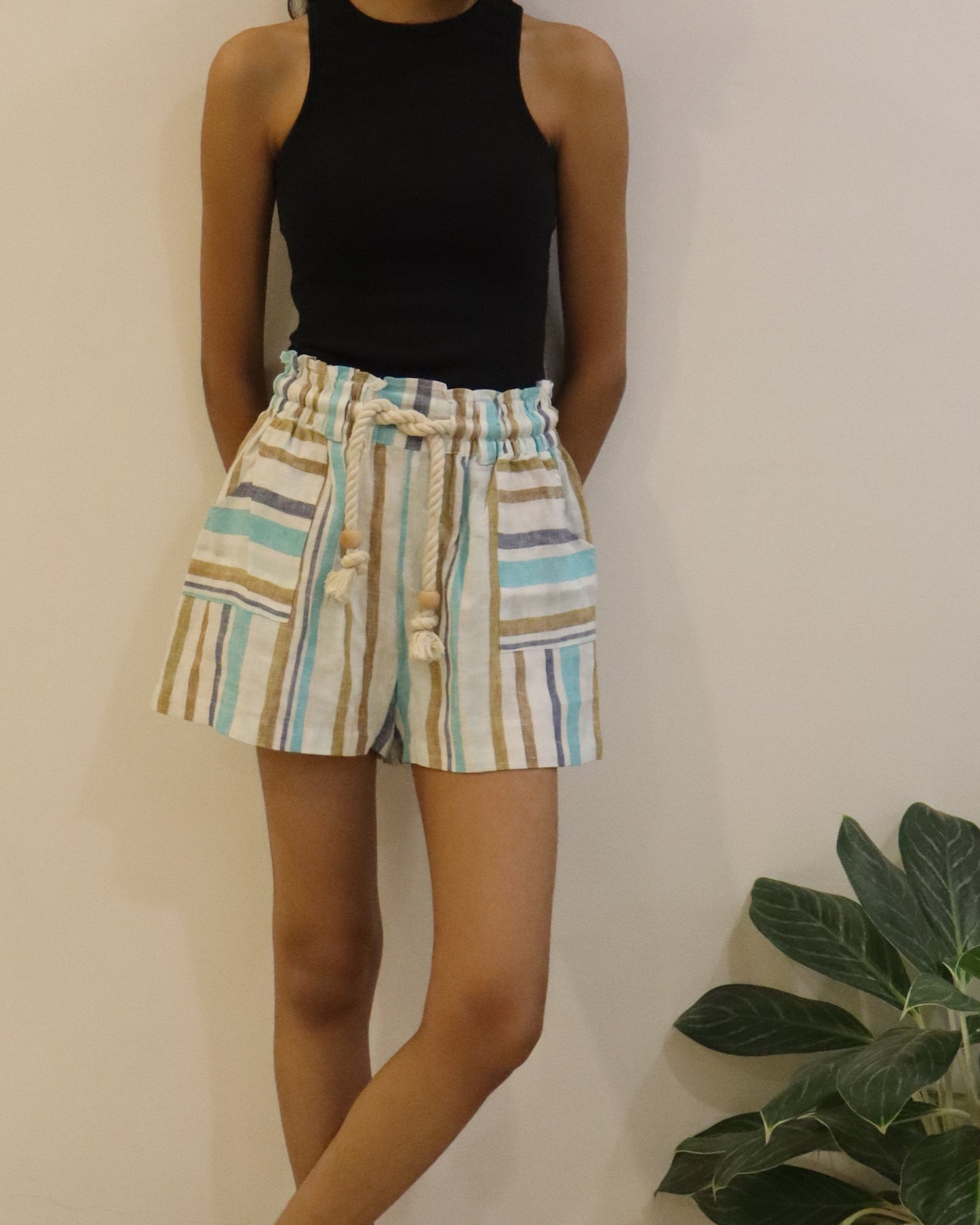 Kinare Linen Shorts